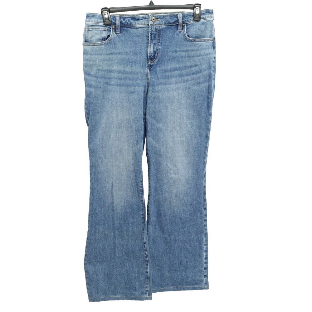 Carve Designs Jeans SZ 14 Bootcut Flared Coastal Cowgirl Western Organic Cotton